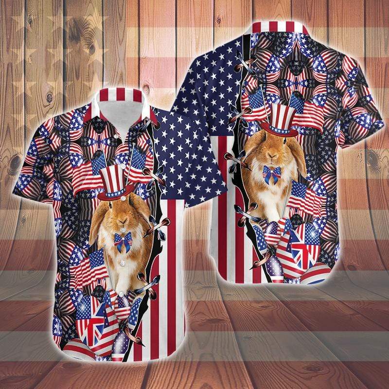 Hawaii Aloha Shirts Happy Easter Day Unisex Print Short Sleeve Casual Shirt Ha11103