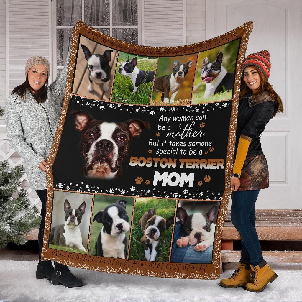 Boston Terrier Blanket, Christmas Gift, Dog Lover Blanket