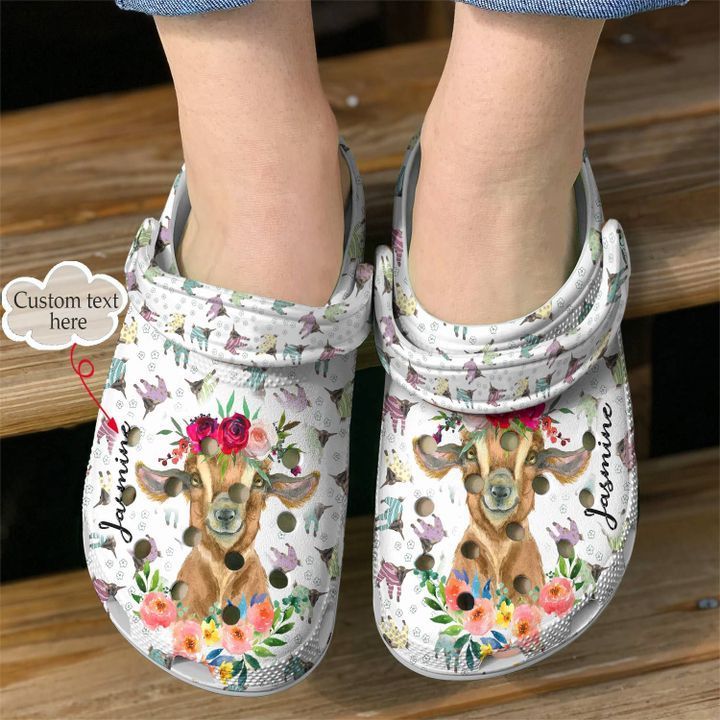 Goat Personalized Baa Day Sku 1161 Crocs Clog Shoes