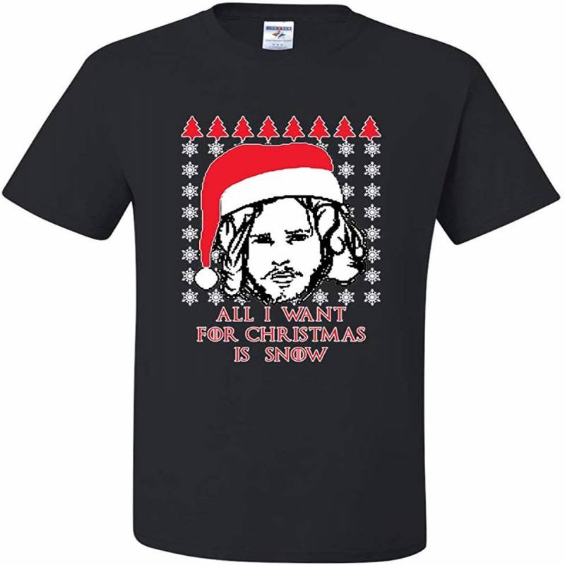 Ugly Christmas T-shirt Jon Snow Got Men’s Tee Shirt