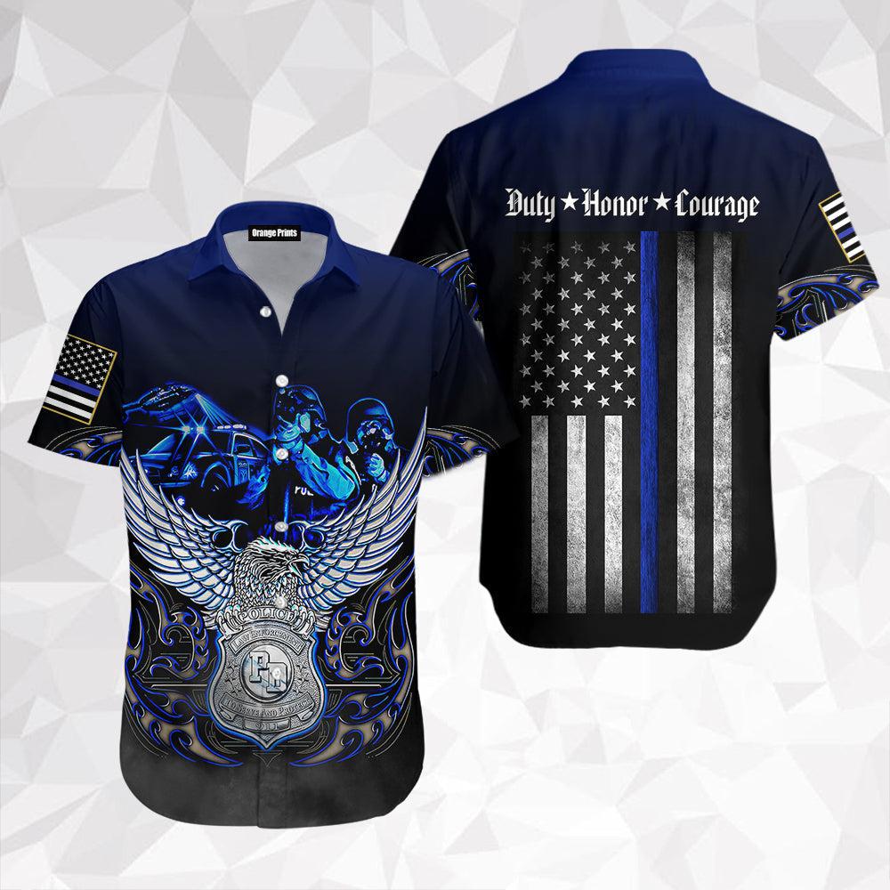 Police Law Enforcement Hawaii Shirt For Men Women Ha22126