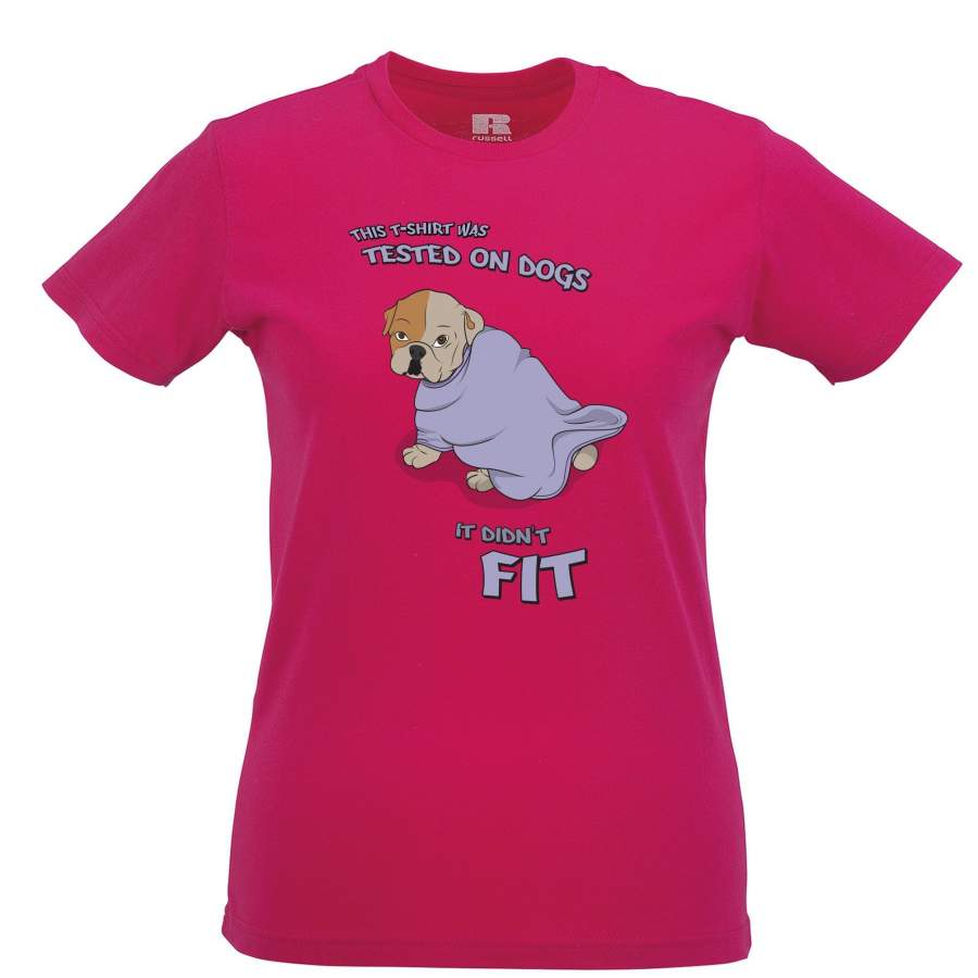 This Womens TShirt Was Tested On Dogs Cute Animal