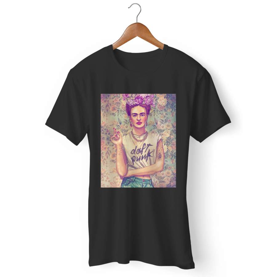 Frida Kahlo Daft Punk Man’s T-Shirt