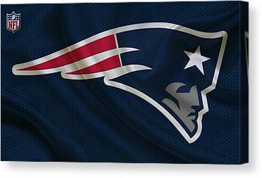 42 New England Patriots Joe Hamilton Canvas Print