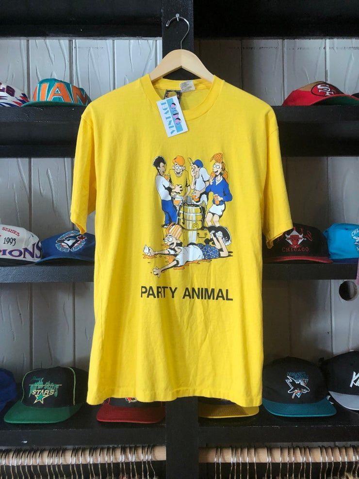 80 S 90 S Vintage Party Animal Single Stitch Shirt