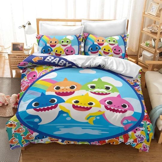 Shark Song 9 Duvet Quilt Bedding Set