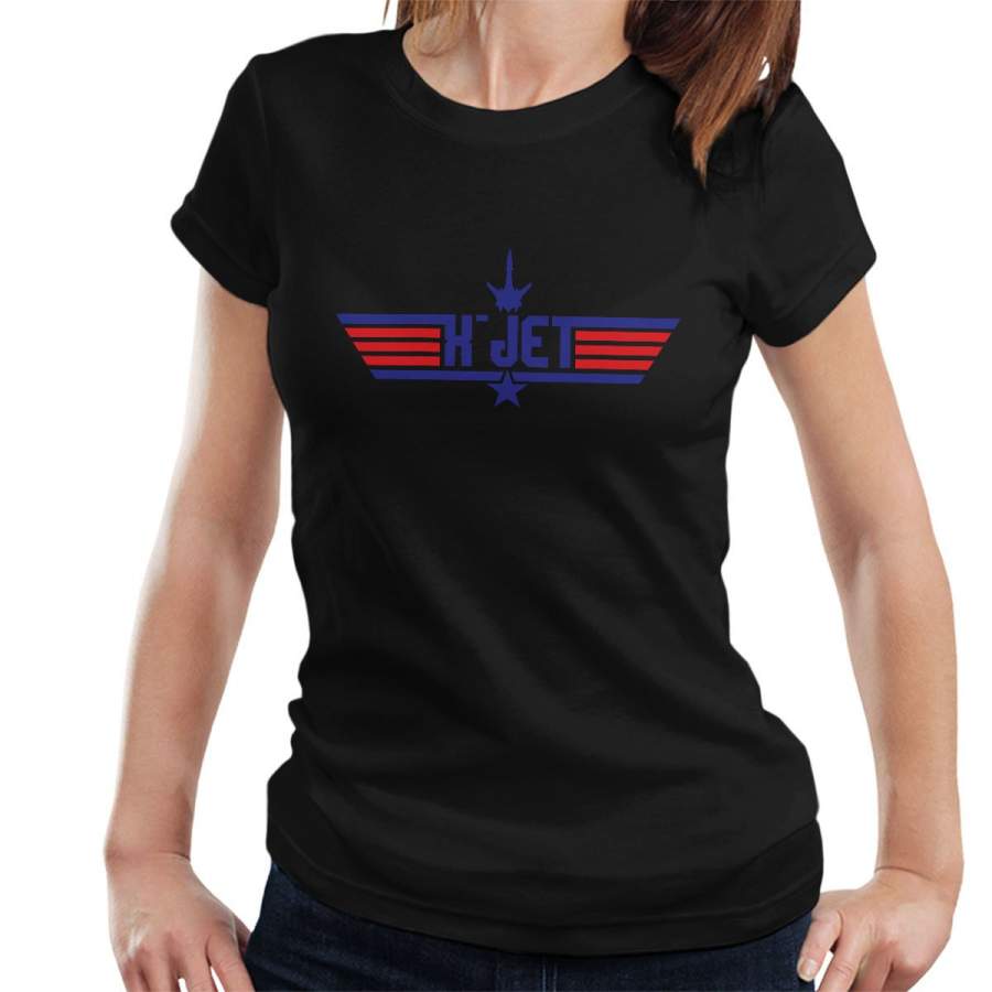 Top Gun Logo X Jet X Men Women’s T-Shirt