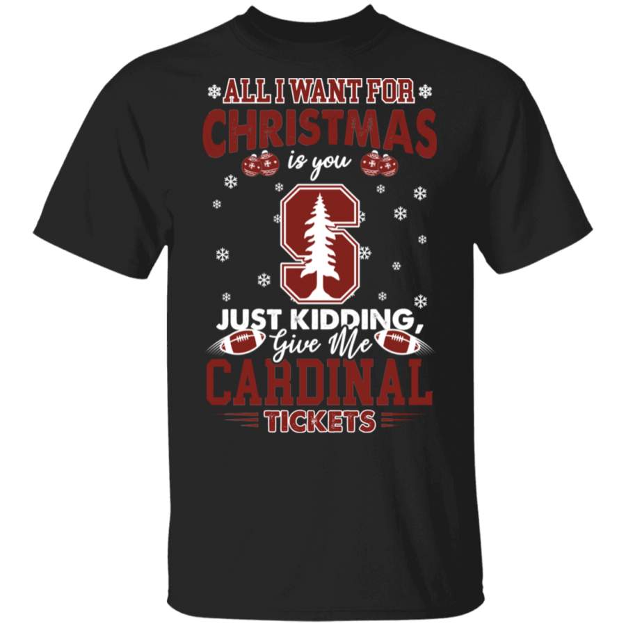 NCAA – Stanford Cardinal Tickets Funny Christmas T-Shirt – T-Shirt Store