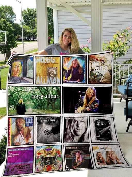 Gregg Allman 3D Quilt Blanket HGM50