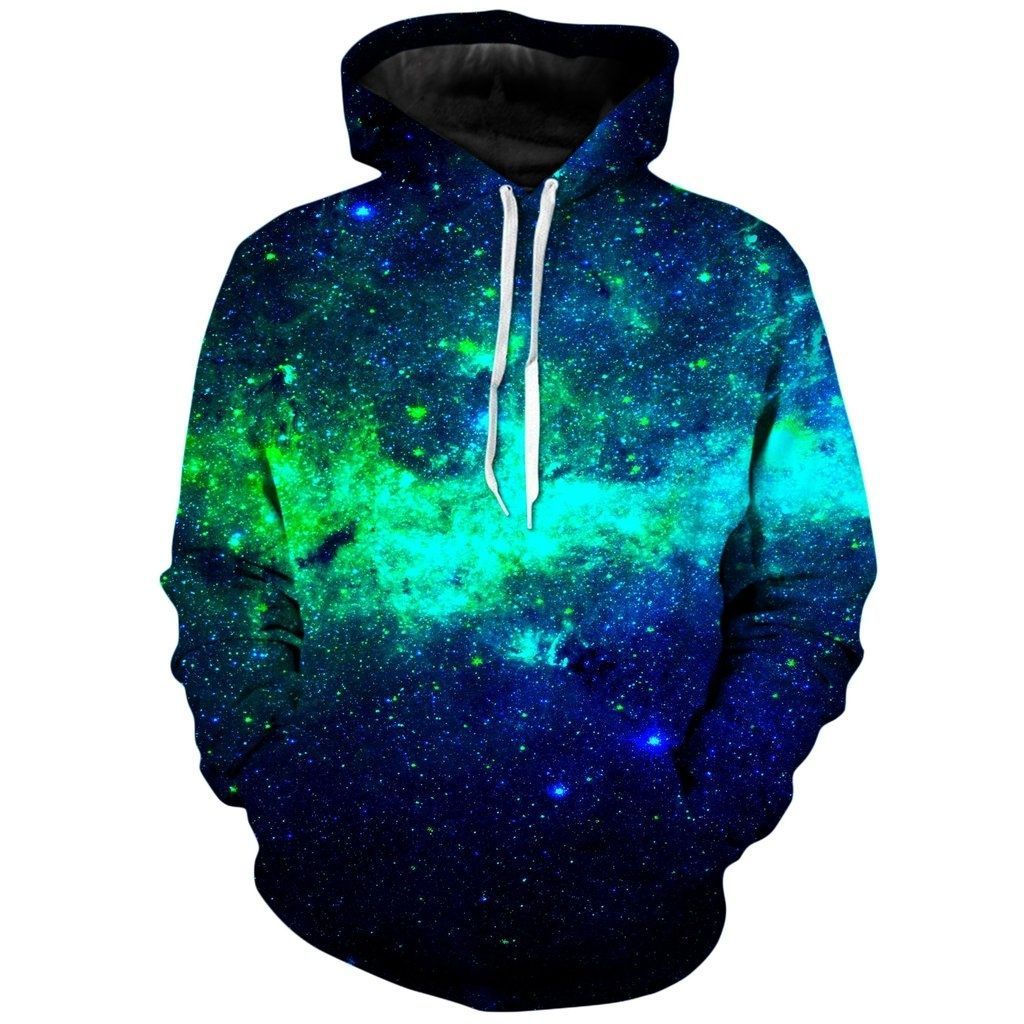 Green Galaxy Unisex Hoodie