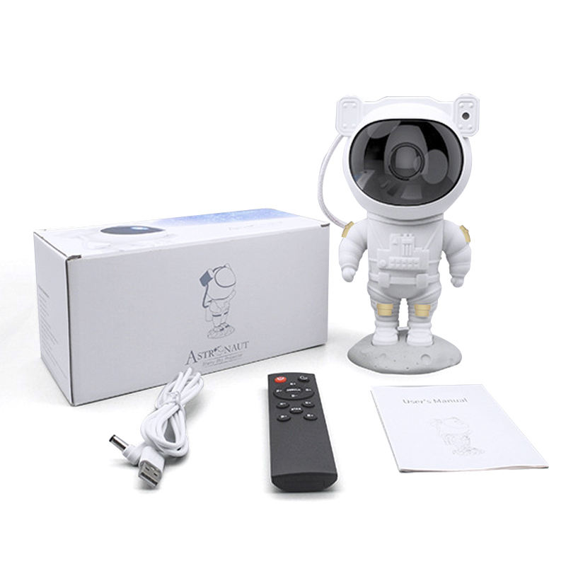 Astronaut Projector Light For Kids Bedroom, Night Light Projector Starry Galaxy Star Night Lights Projection Toys For Girls Boys Alx