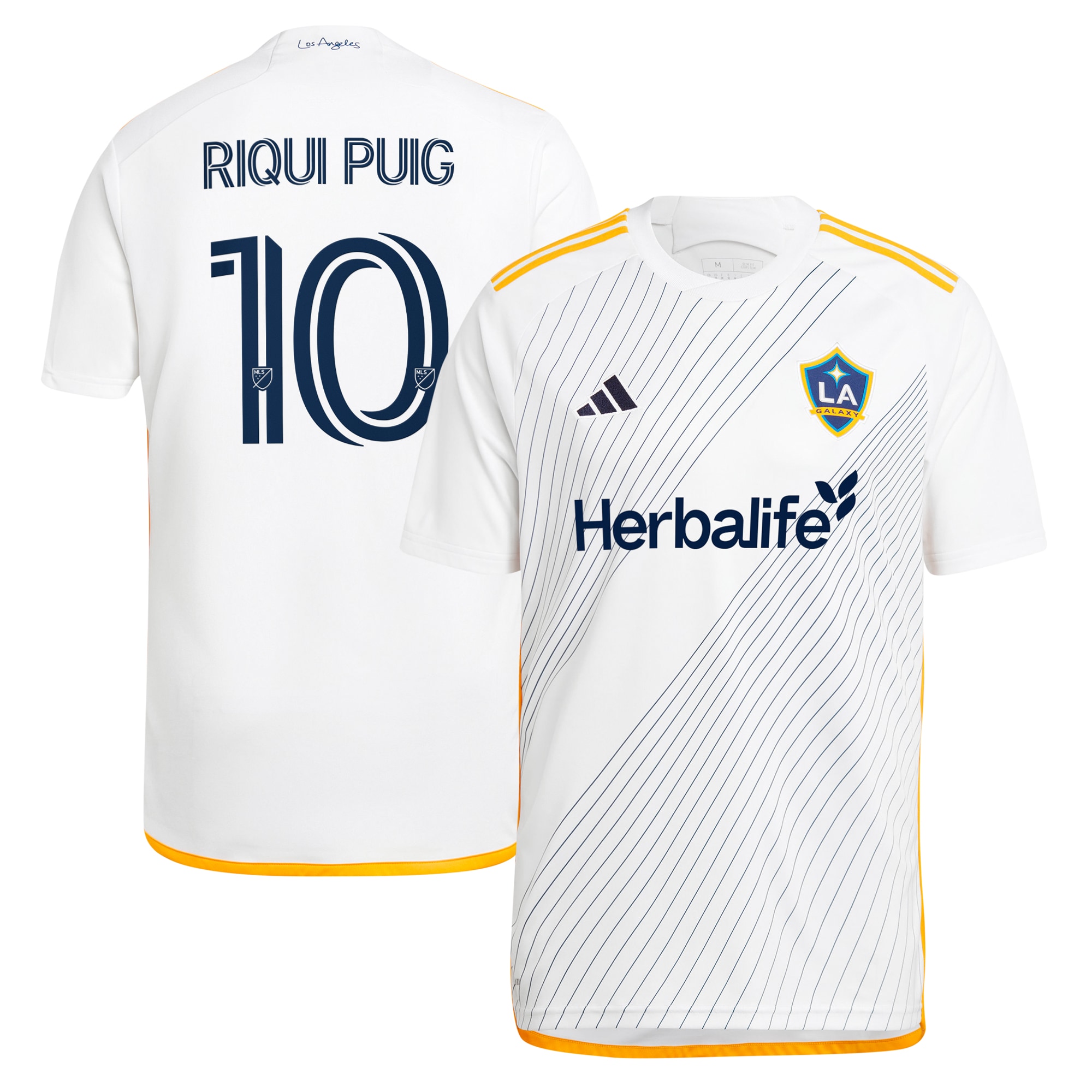 Riqui Puig LA Galaxy 2024 Angeleno Kit Replica Player Jersey – White