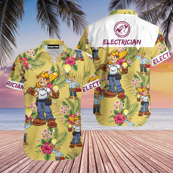 Electrician Hawaii Shirt For Men Women Ha17430