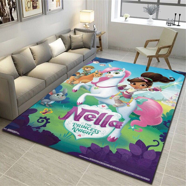 Nickelodeon Nella The Princess Knight Group Area Rug, Living Room