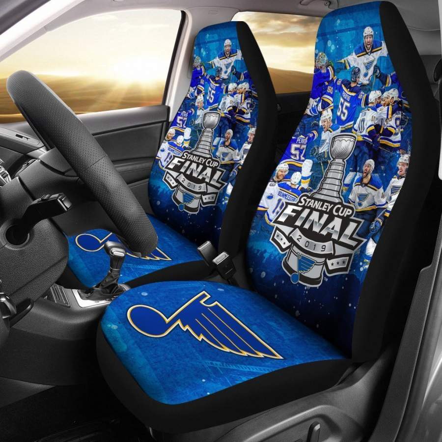 St. Louis Blues Champions Stanley Cup Car Seat Cover