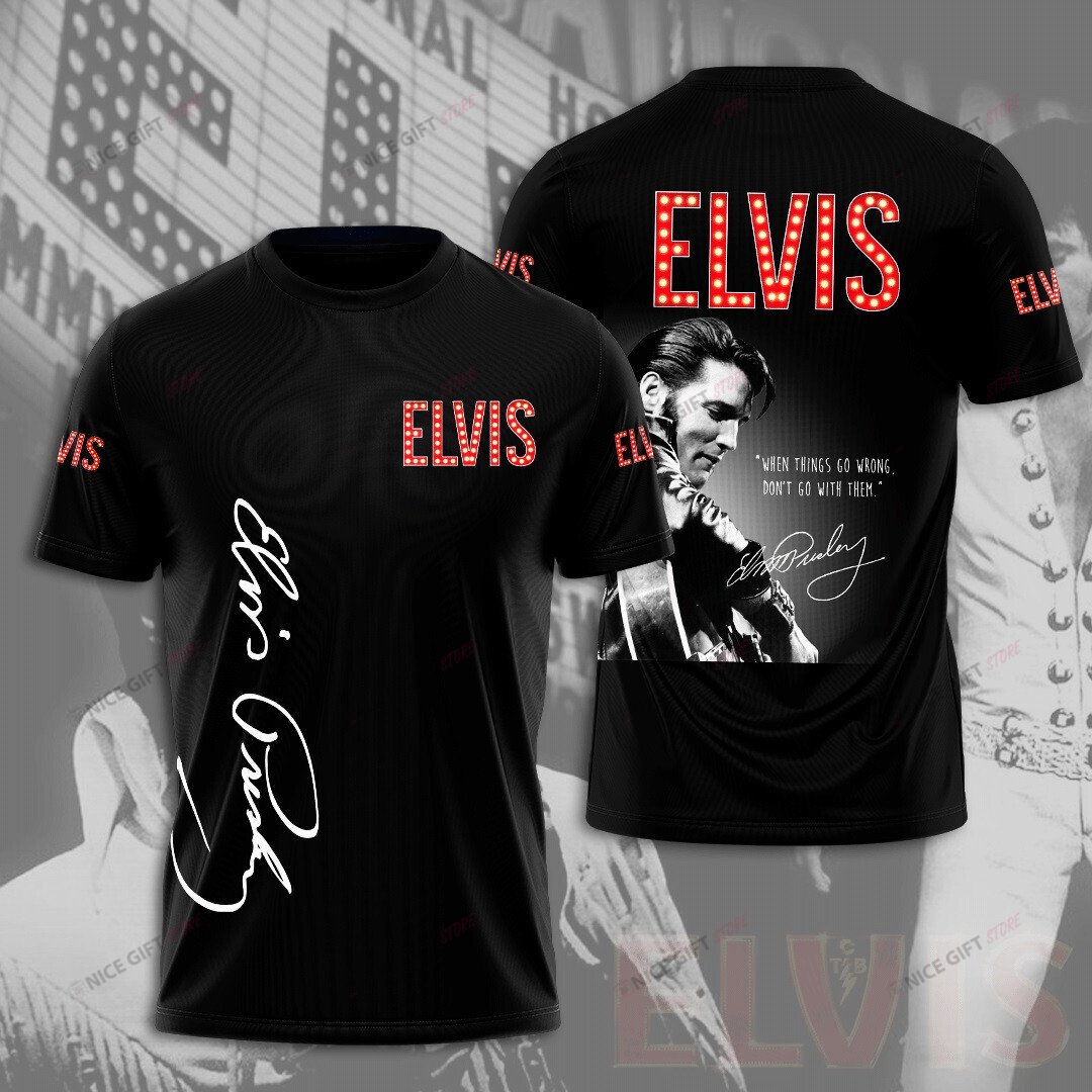 Elvis Presley 3D T-Shirt 3Ts-E9J7