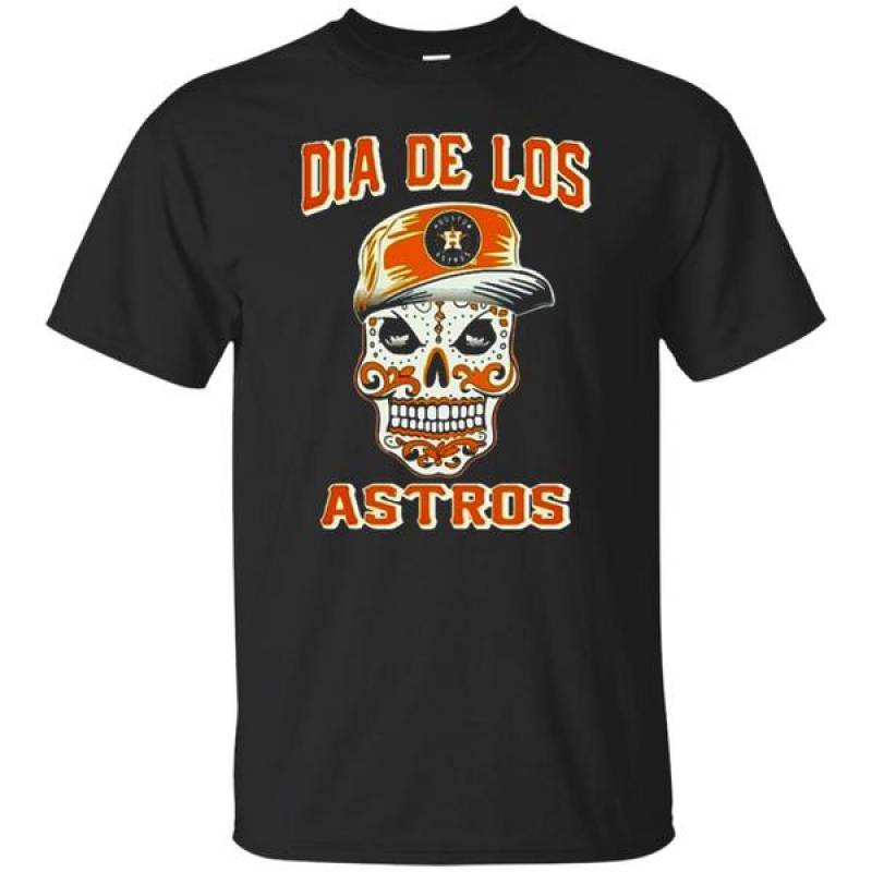 Dia De Los Astros Houston Astros Fan T Shirt T-shirts G200 Gildan Ultra Cotton T-shirt