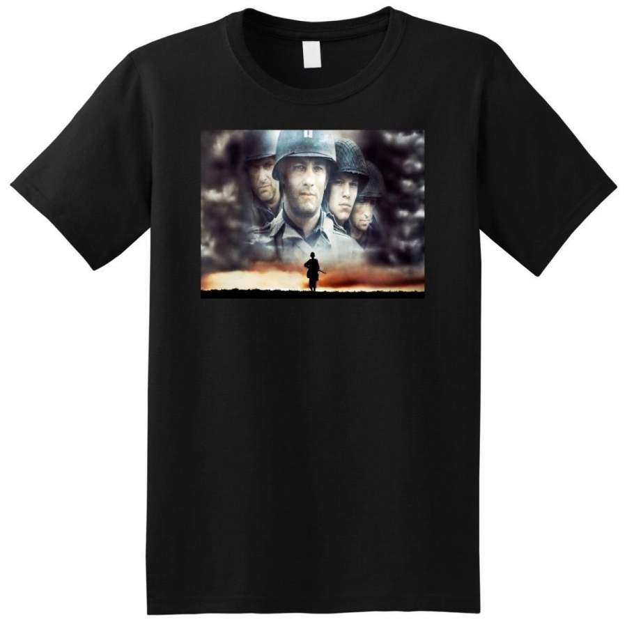 New Saving Private Ryan T Shirt Bluray Poster Tee Small Medium Large