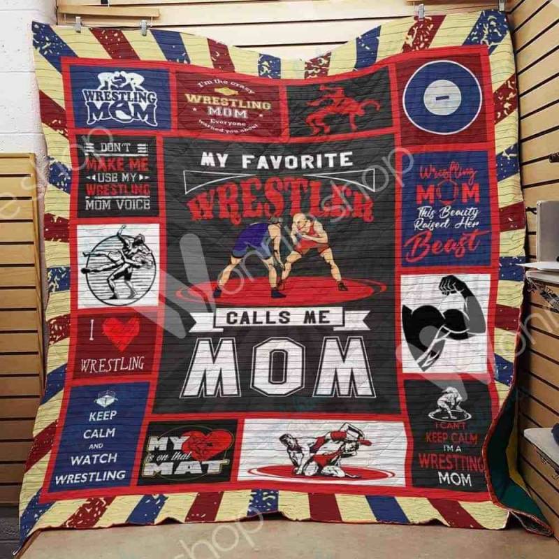 Wrestling Mom M0802 83O33 Blanket