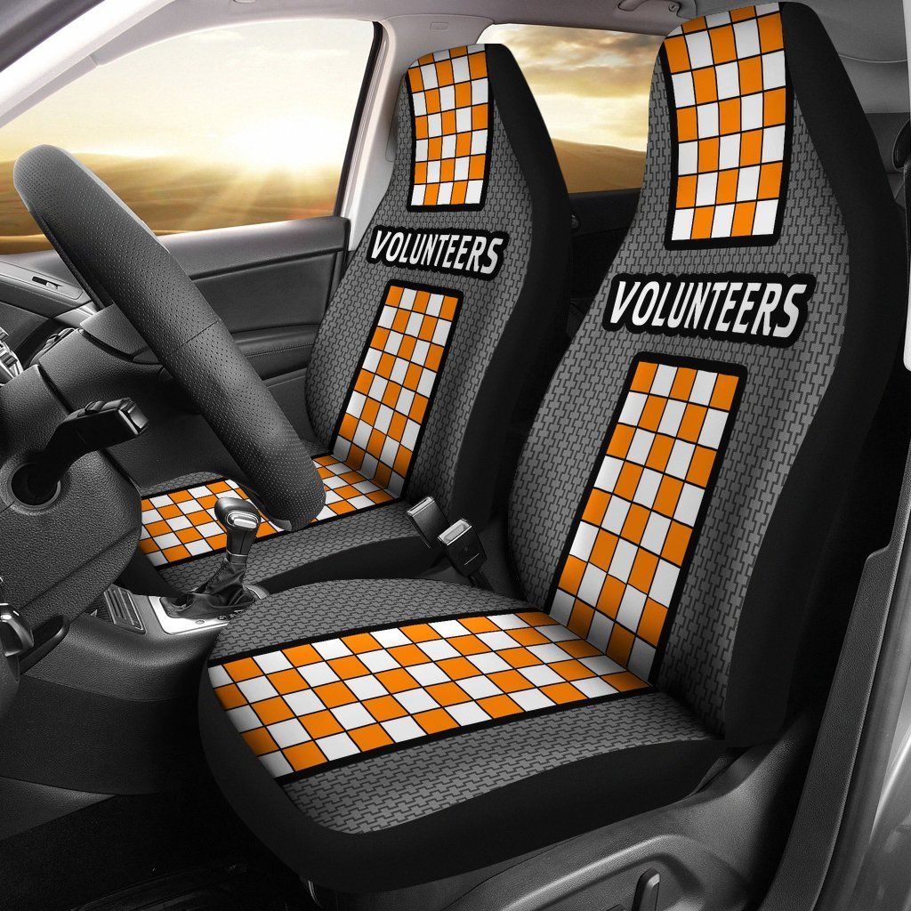 Tennessee Volunteers University of Tennessee Vols Football Split Checkered Design College Football