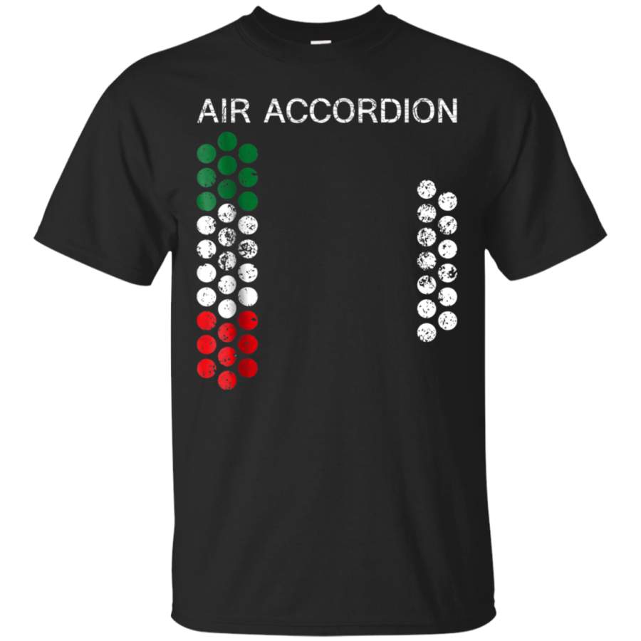 AGR Air Accordion Music Instrument Shirt 44  Italy Artist Tee