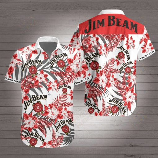 Jim Beam U Hawaiian Shirts For Men Ha8504