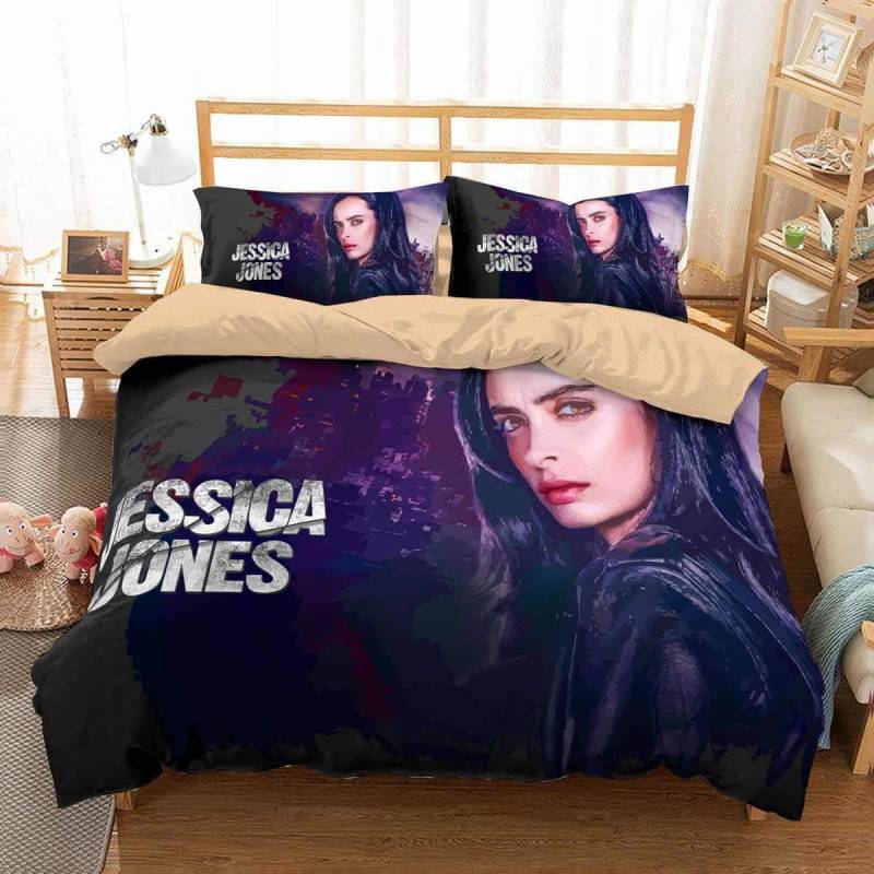 3D Customize Jessica Jones Bedding Set Duvet Cover Set Bedroom Set Bedlinen