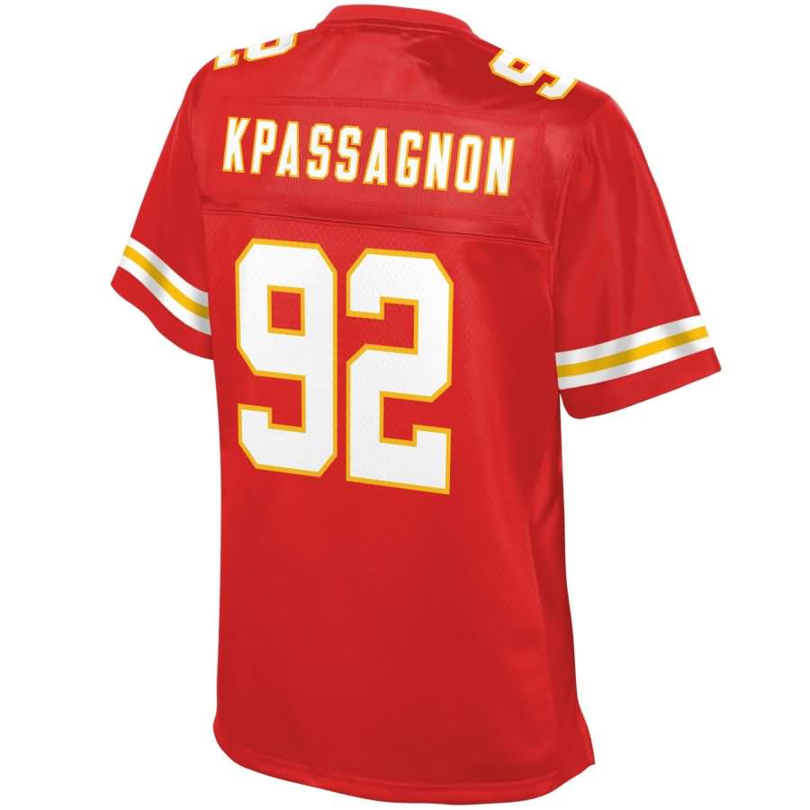 Tanoh Kpassagnon Kansas City Chiefs NFL Pro Line Womens Player Jersey – Red