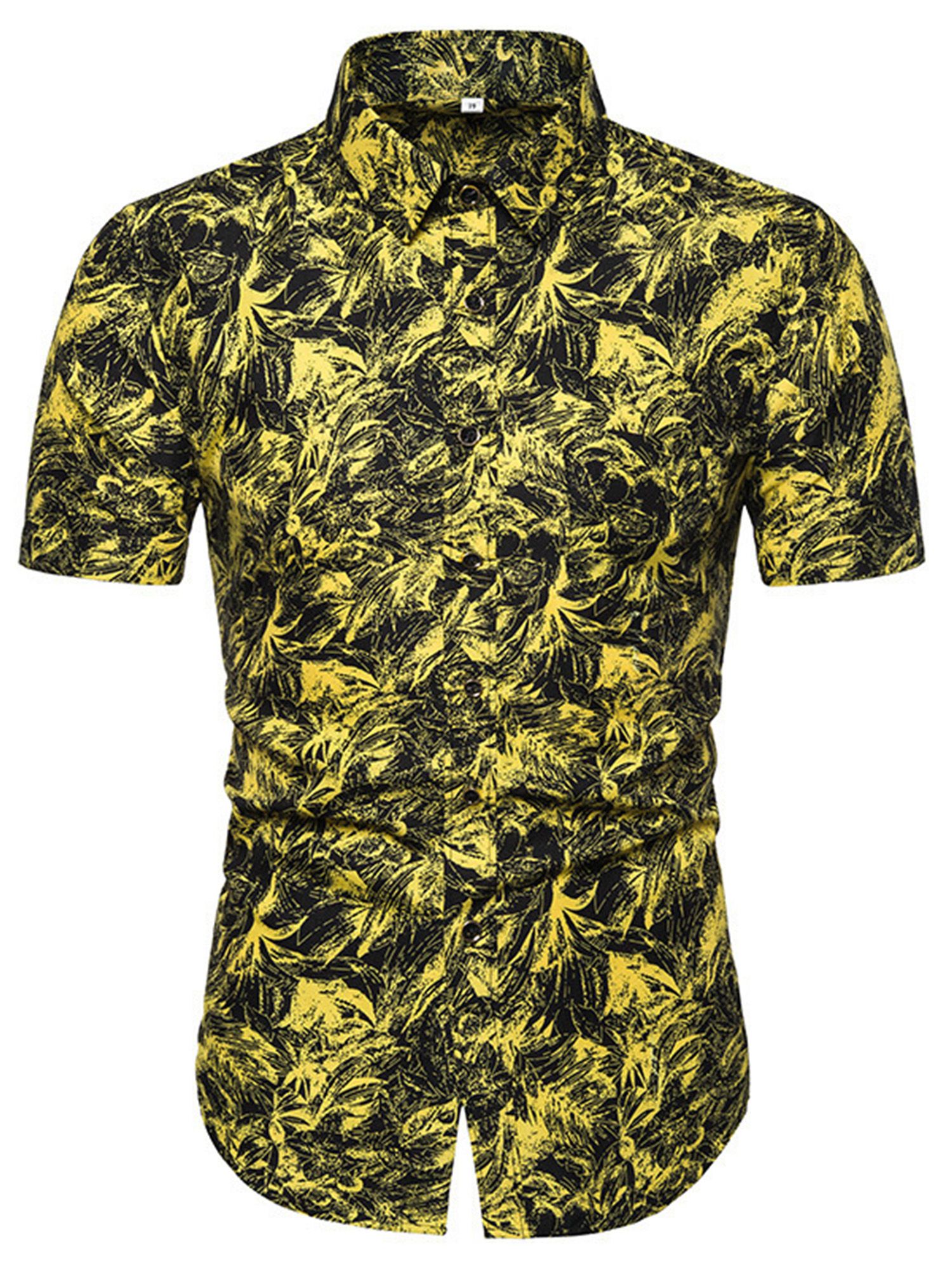 Rose Yellow Awesome Design Hawaii Shirt Ha15838