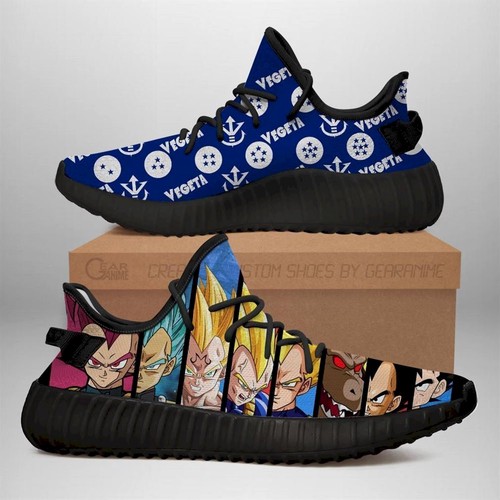 Best Vegeta Evolution Yz Sneakers Dragon Ball Shoes Anime Yeezy Sneake