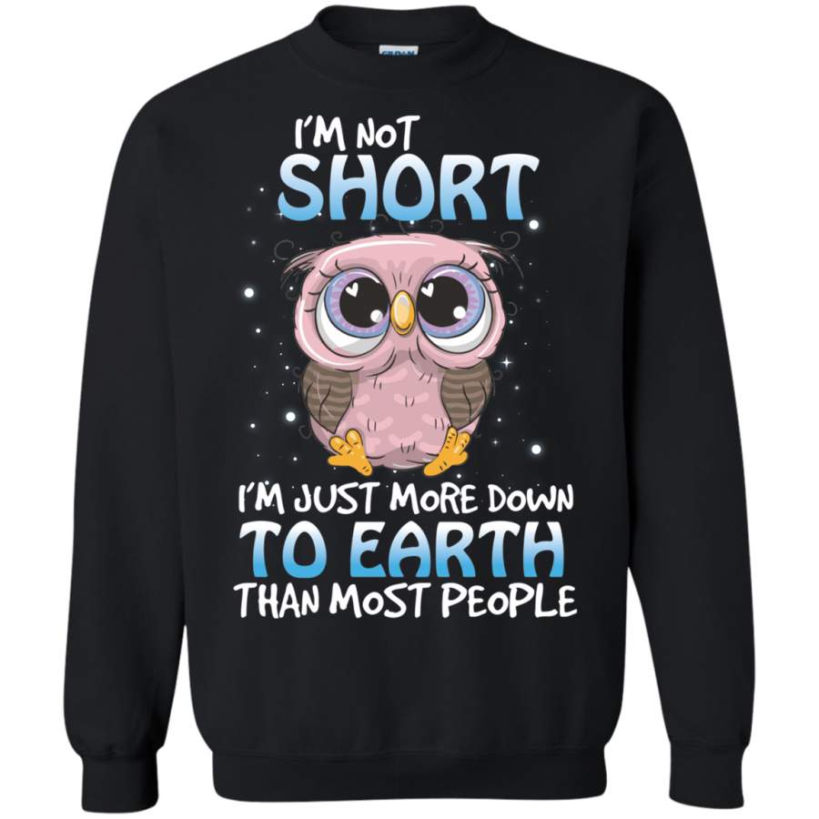 AGR I’m short i’m just more down to earth than most people Sweatshirt