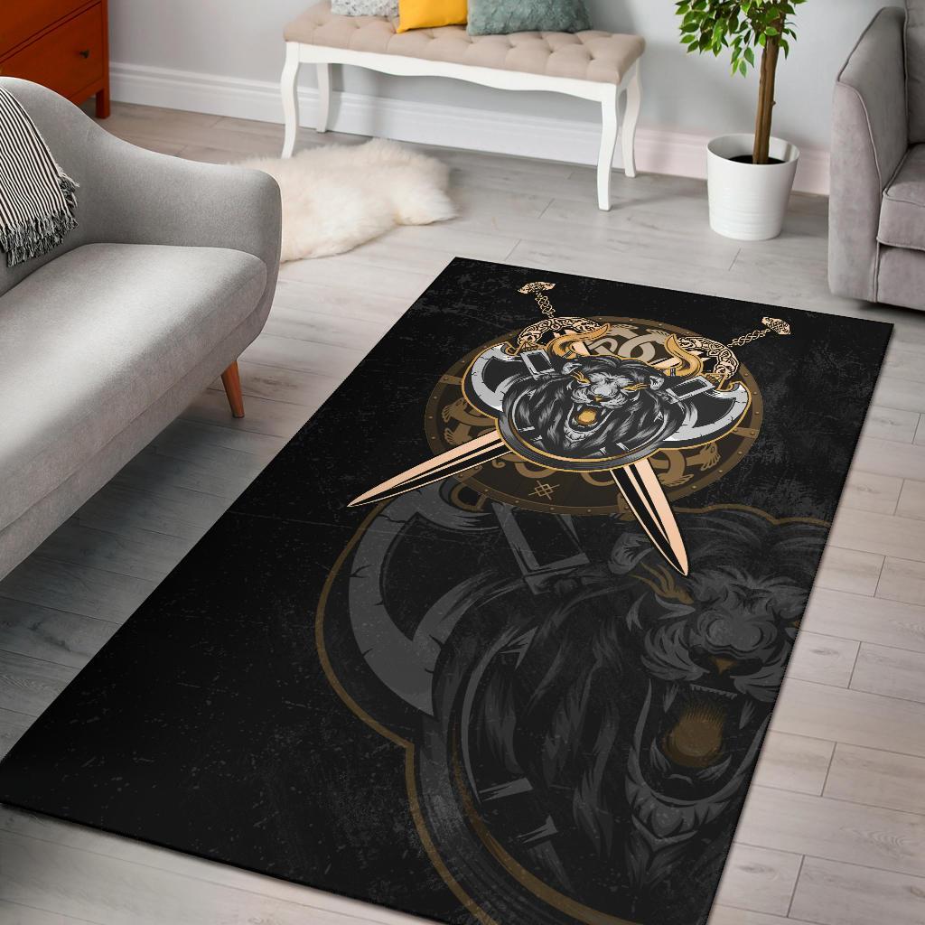 Viking Area Rug Lion A27