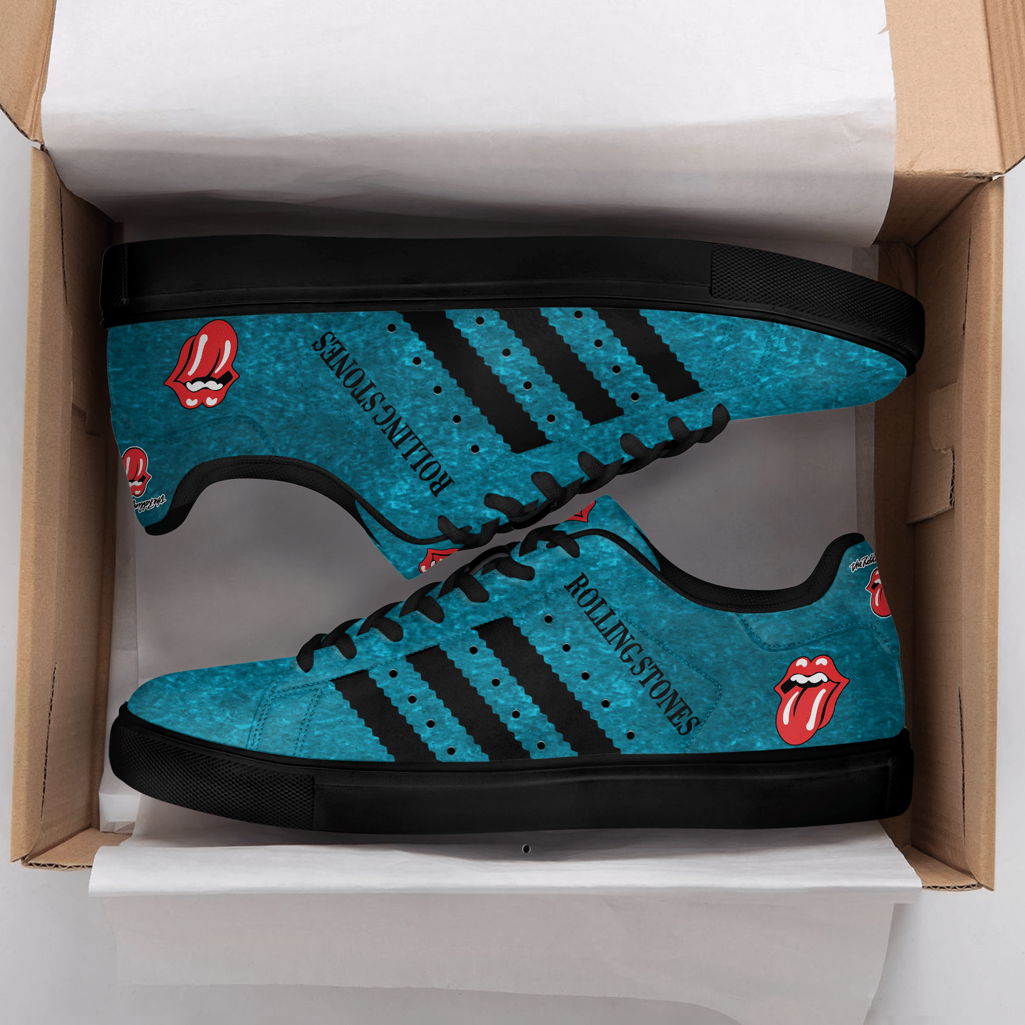 Rolling Stones Low Top Shoes L12