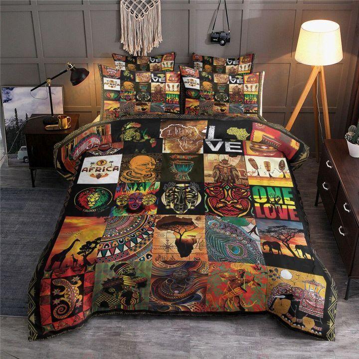 Africa Tee Bedding Set-Ml260601