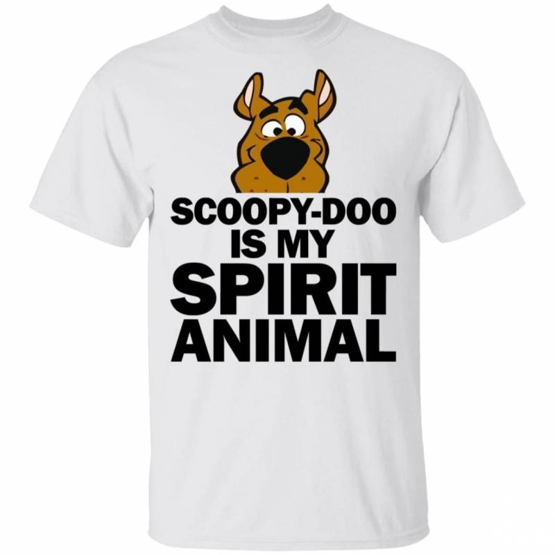 Scooby-Doo Is My Spirit Animal T-shirt Funny Tee Gift For Fan HA12