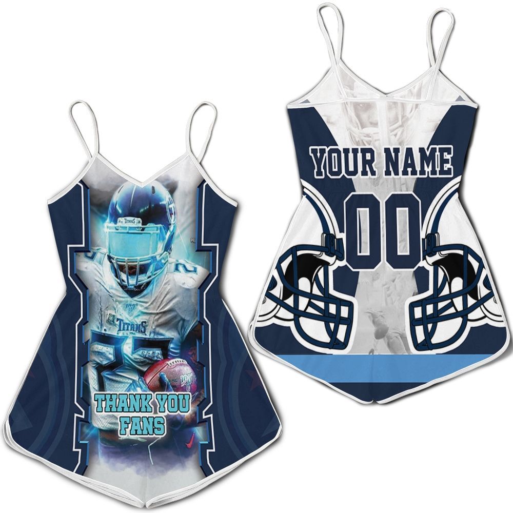 Tye Smith 23 Tennessee Titans Super Bowl 2021 Thank You Fans Personalized 3D Romper