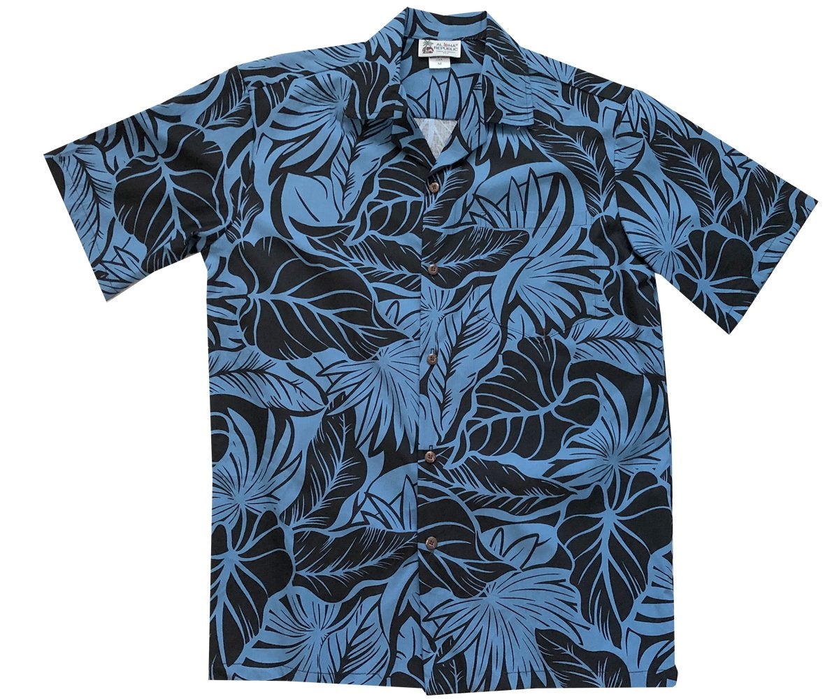 Island Monarchy Black Hawaii Summer Shirt Ha23348