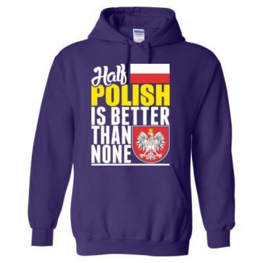 AGR Half Polish Is Better Than None – Heavy Blend™ Hooded Sweatshirt