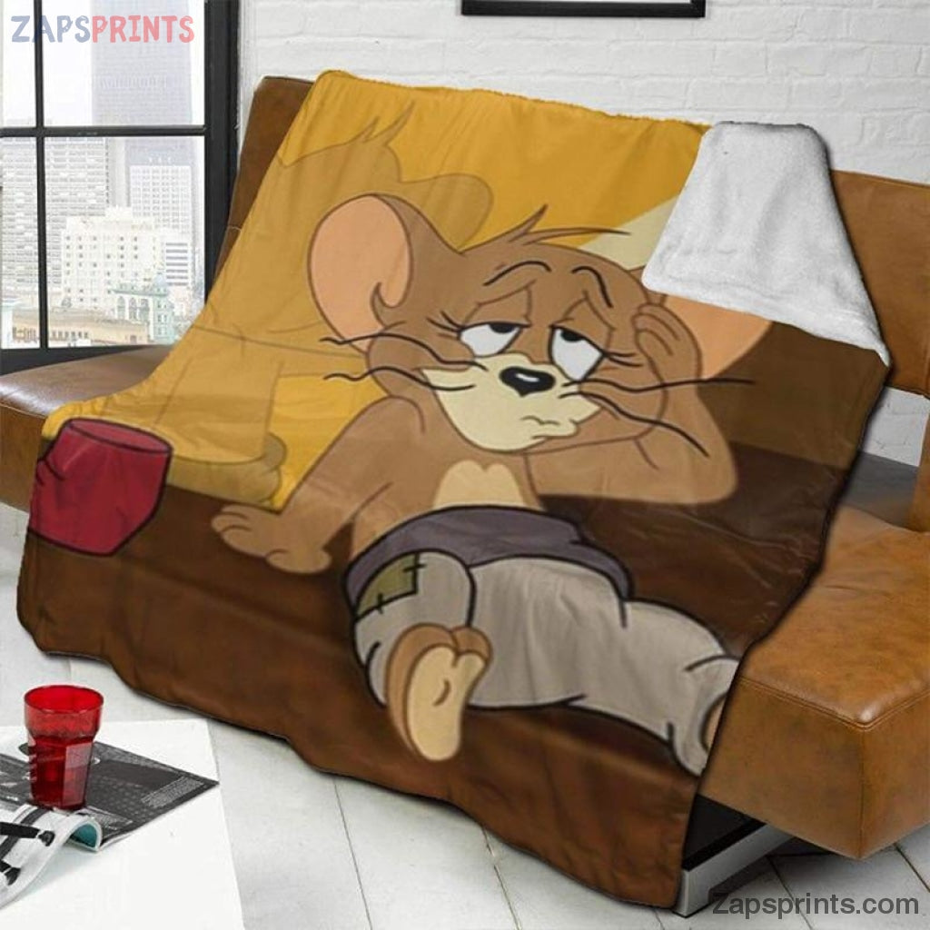 Tom And Jerry Movie Poor Jerry Blanket