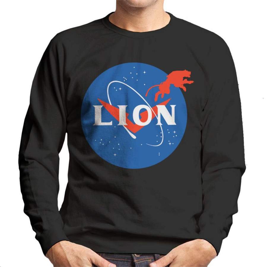 Voltron X Paladin Aeronautics Lion Nasa Logo Men’s Sweatshirt