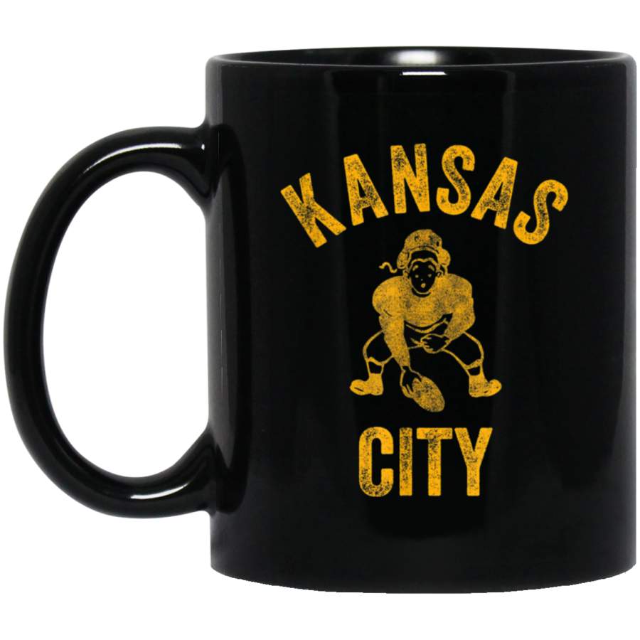 KC Kansas City Vintage Football Fan Missouri Gift Mug