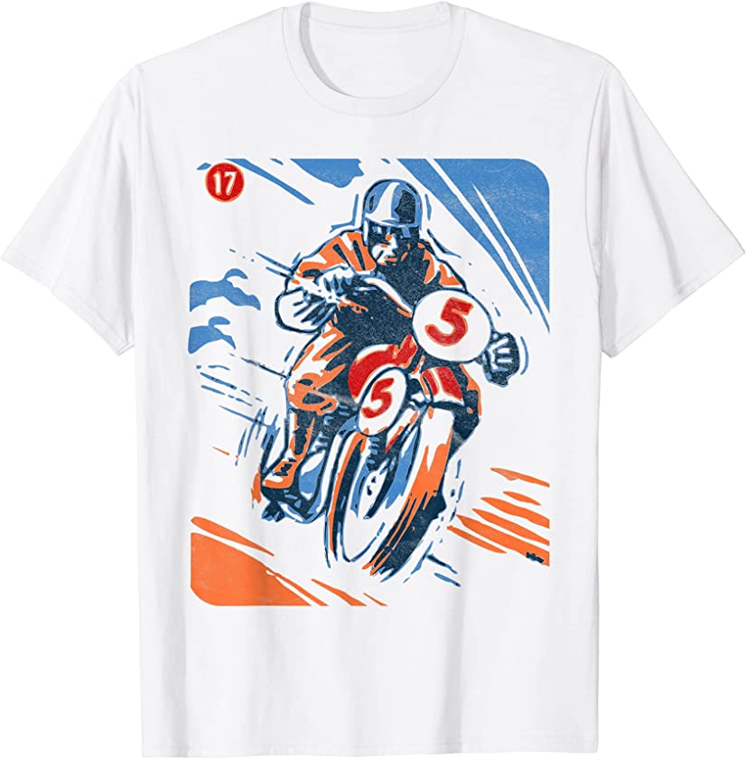 Vintage Motorbike Cafe Racer T-Shirt