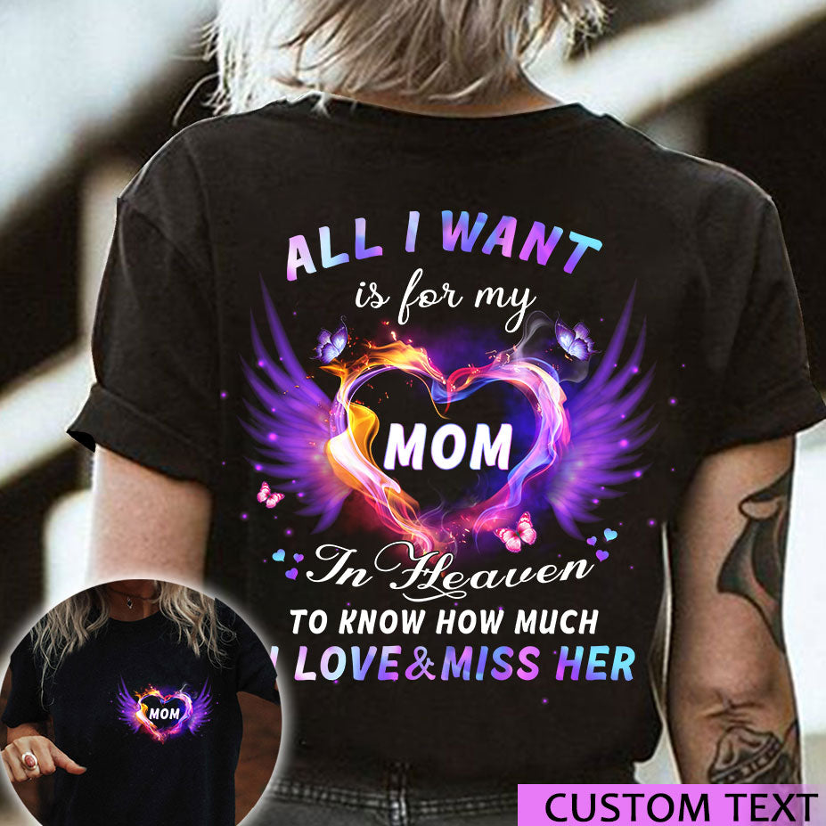 Personalized All I Want All Over Print – Lahn0110211Ki