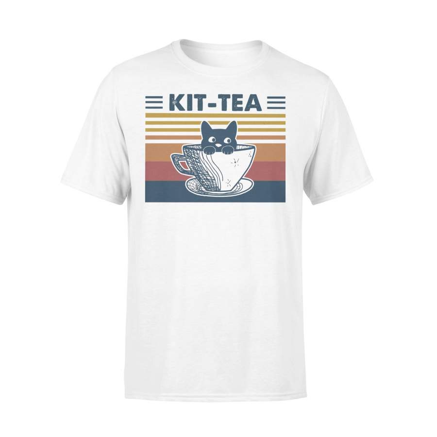 Cat Kit Tea Vintage T-shirt