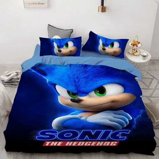 Sonic The Hedgehog 16 Duvet Quilt Bedding Set 2