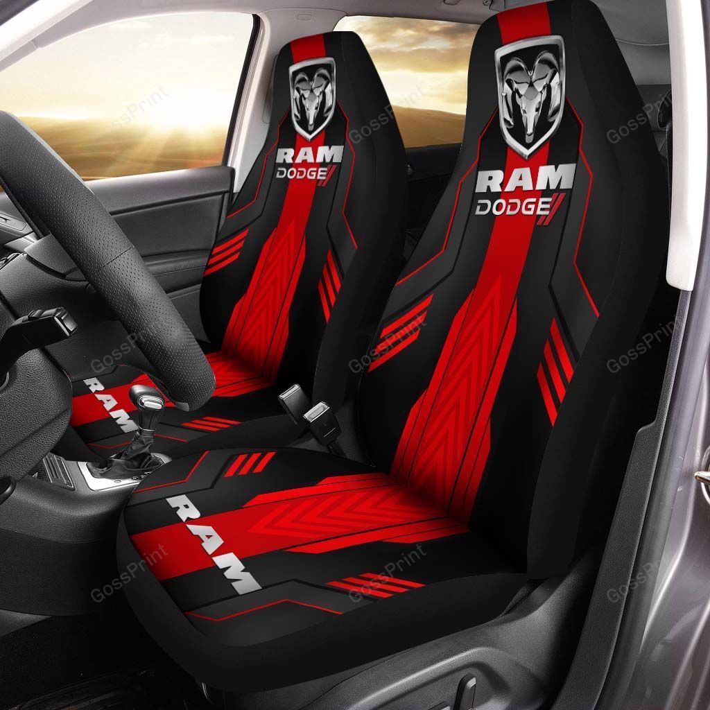 Dodge Ram Car Seat Cover Ver 62 (Set Of 2)