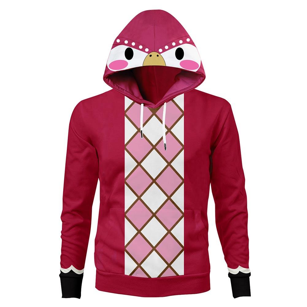 Unisex Celeste Cosplay Hoodies Animal Crossing Pullover 3D Print Jacket Sweatshirt