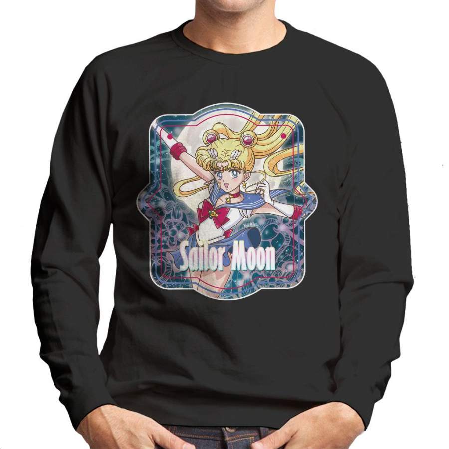 Sailor Moon Moonlight Frame Men’s Sweatshirt