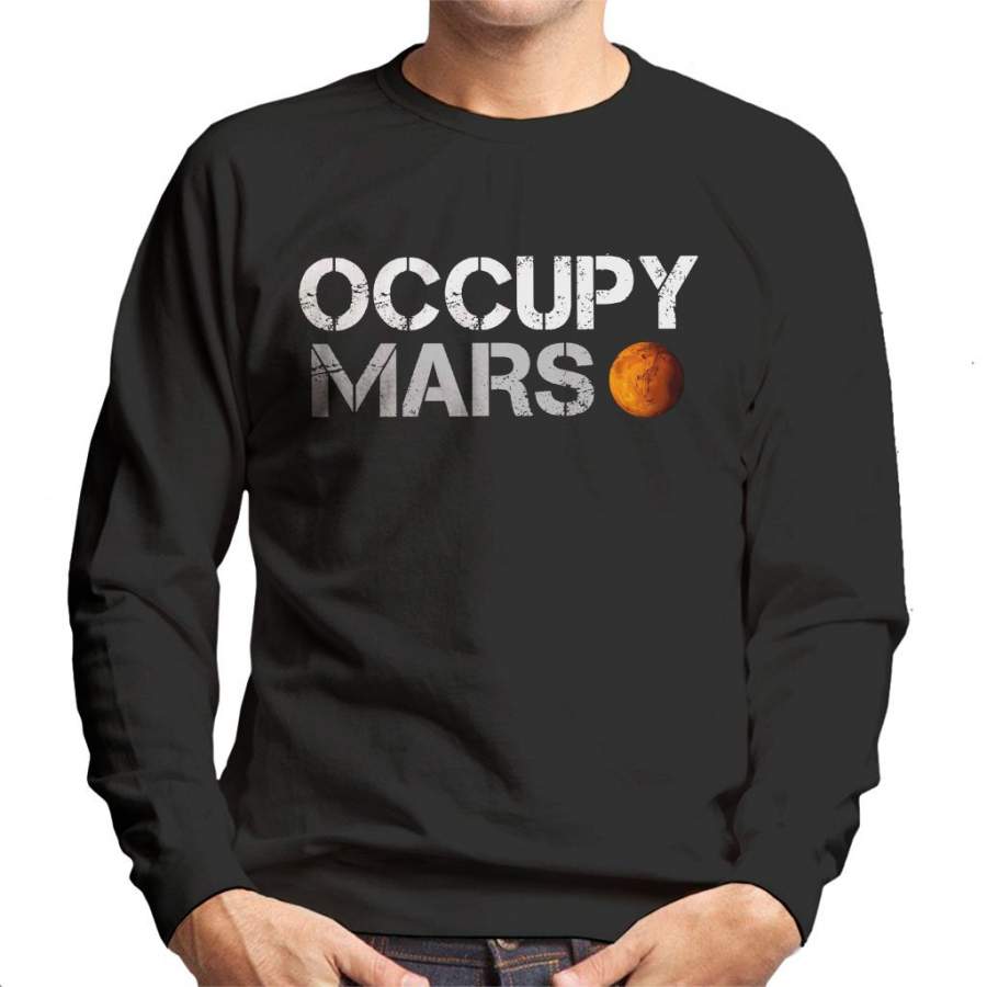 Occupy Mars Space X Men’s Sweatshirt