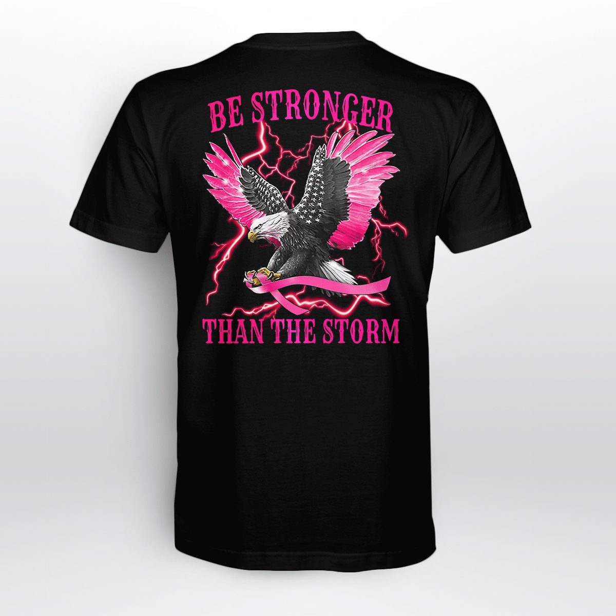 Stronger Than The Storm Breast Cancer Shirt